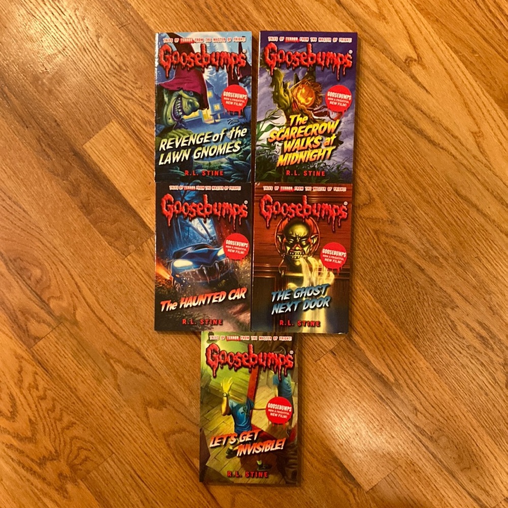 Goosebumps Books (5 books)
